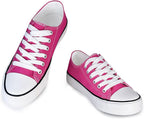 Unisex Canvas Low Top Sneakers for Women and Men