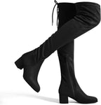 Women's Over-the-Knee Thigh High Block Heel Boots