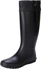 Women's Packable Lightweight Tall Rain Boots