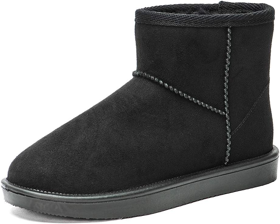 Women's Waterproof Rubber Snow Boots with Non-Slip Sole