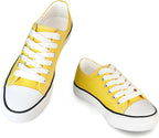 Unisex Canvas Low Top Sneakers for Women and Men