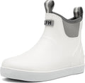 Women's Waterproof Chelsea Deck Boots, Slip-On Rubber Rain Boots