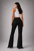 Texas Sunn Bell Bottom Jean Black