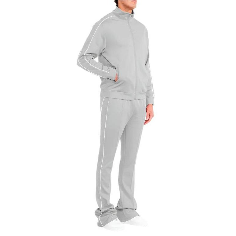 Mens Side Pipe Track Jacket and Pants Set - VacationGrabs