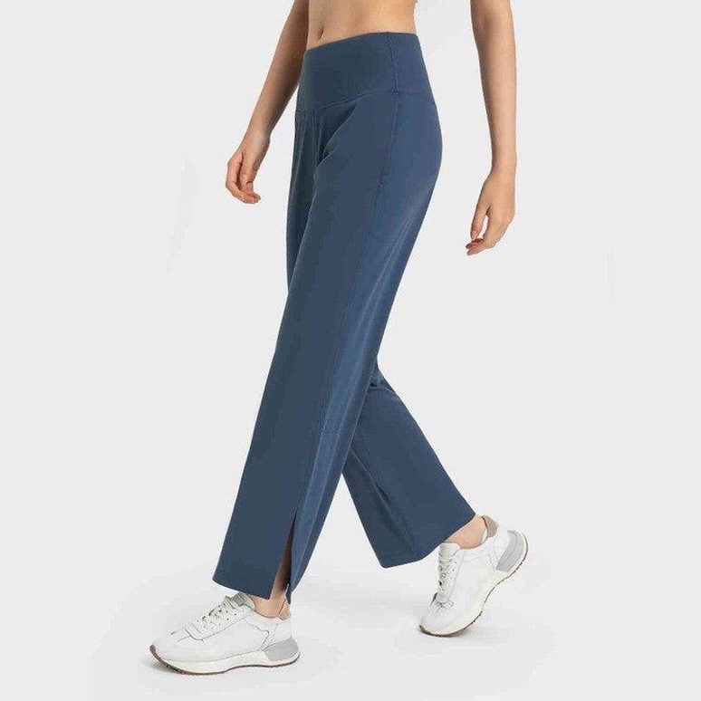 Slit Sport Pants - VacationGrabs