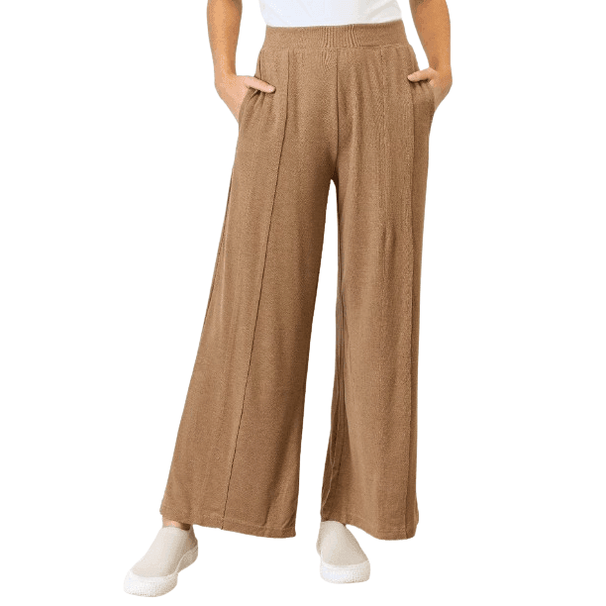 RISEN Ultra Soft Wide Leg Pants - VacationGrabs