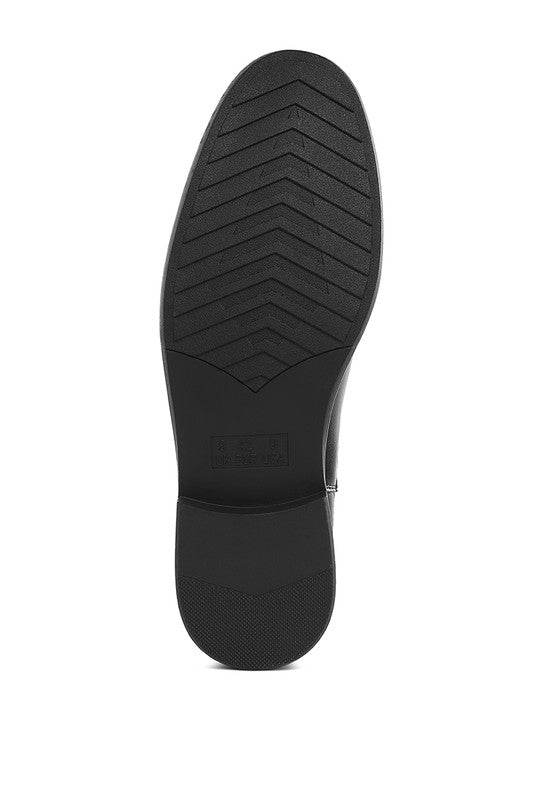 Fraser Men's Faux Leather Chelsea Boots - VacationGrabs