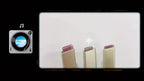 VacationGrabs eyeshadow in a stick, three shades for easy application