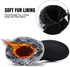 Women's Waterproof Faux Fur-Lined Snow Ankle Boots