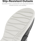 Women's Slip-On Walking Shoes with Arch Support, Lightweight