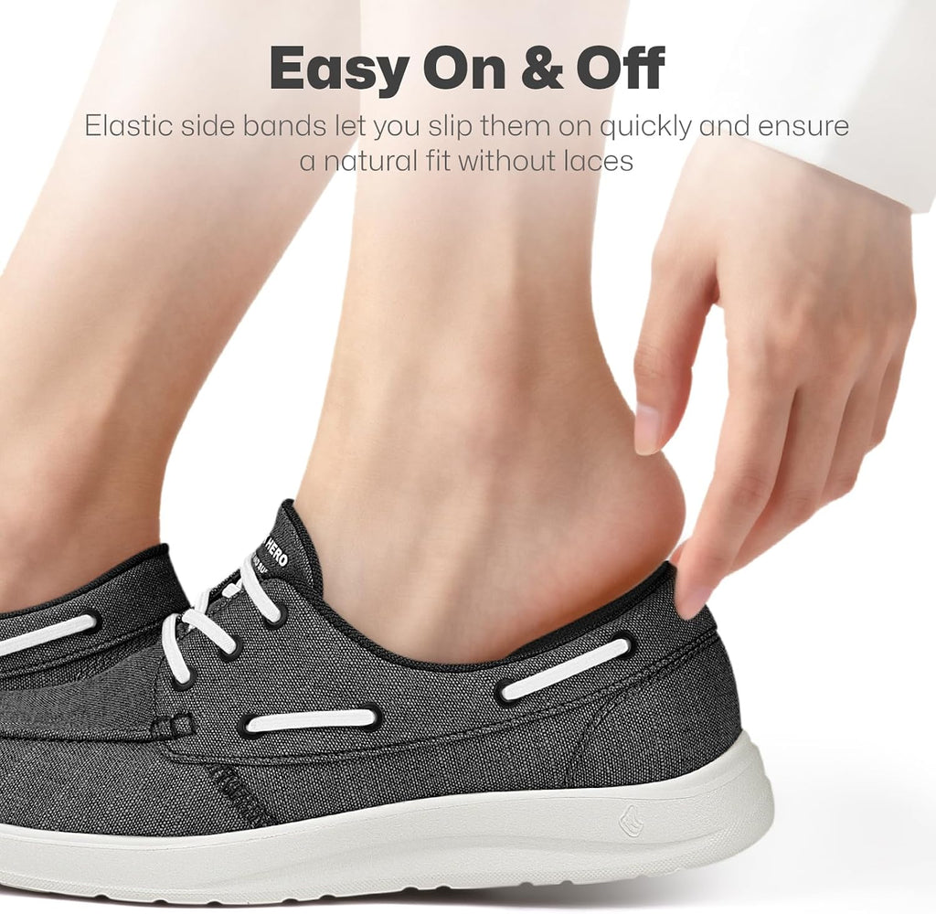Women's Slip-On Walking Shoes with Arch Support, Lightweight