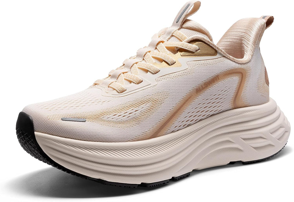 Women's Slip-On Walking Shoes with Arch Support Insole
