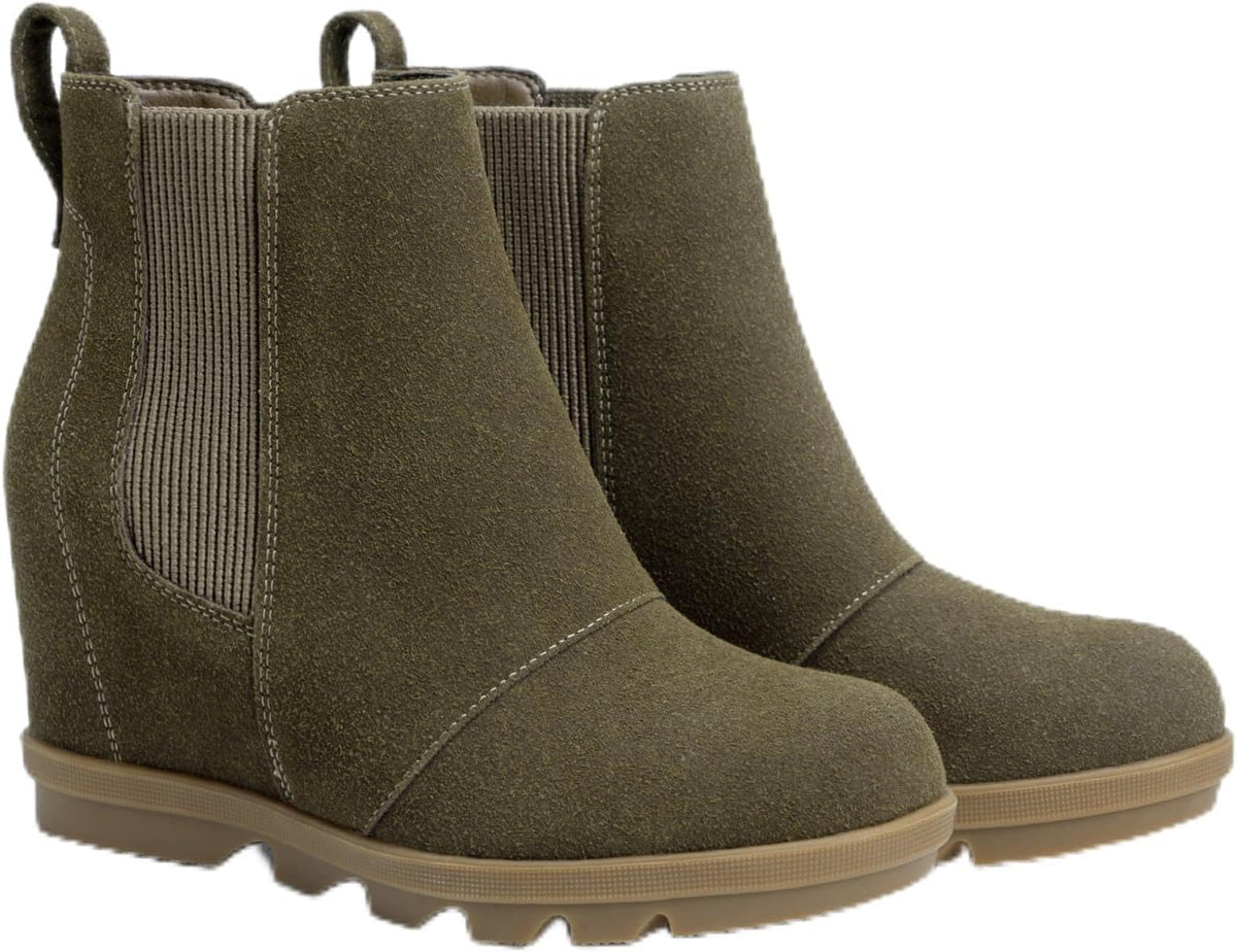 Women's Chelsea Wedge Ankle Boots with Hidden 2.55" Heel