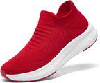 Women's Slip-On Walking Shoes with Memory Foam Insole