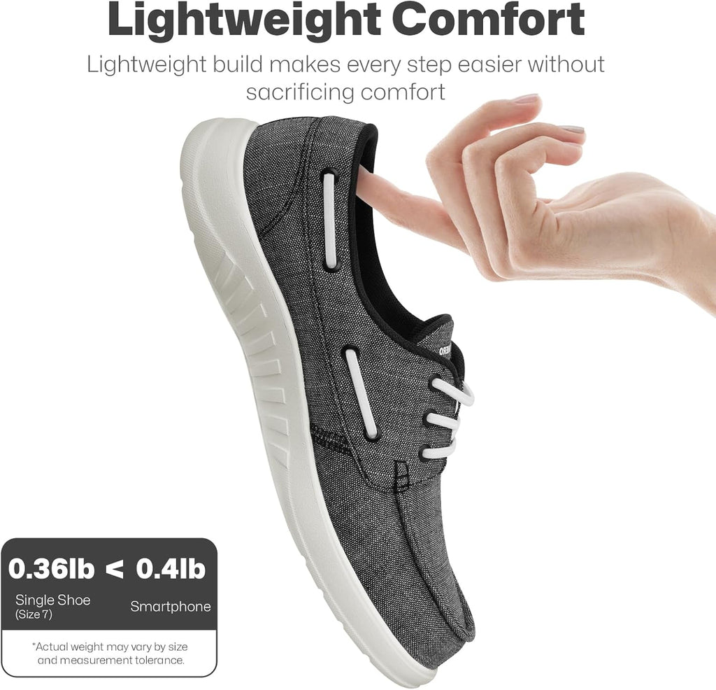 Women's Slip-On Walking Shoes with Arch Support, Lightweight