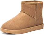Women's Waterproof Rubber Snow Boots with Non-Slip Sole