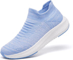 Women's Slip-On Walking Shoes with Memory Foam Insole
