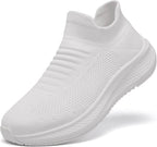 Women's Slip-On Walking Shoes with Memory Foam Insole