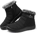 Women's Waterproof Snow Boots with Faux Fur Lining, Non-Slip