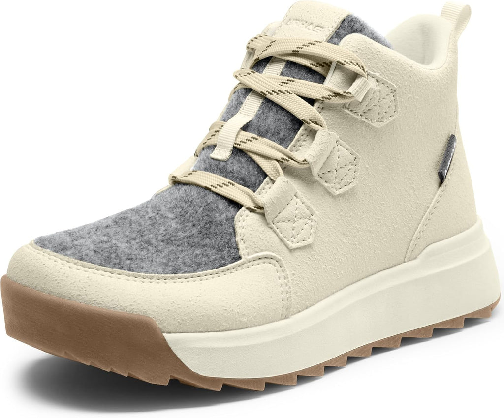 Women's Water-Resistant Lace-Up Snow Ankle Boots