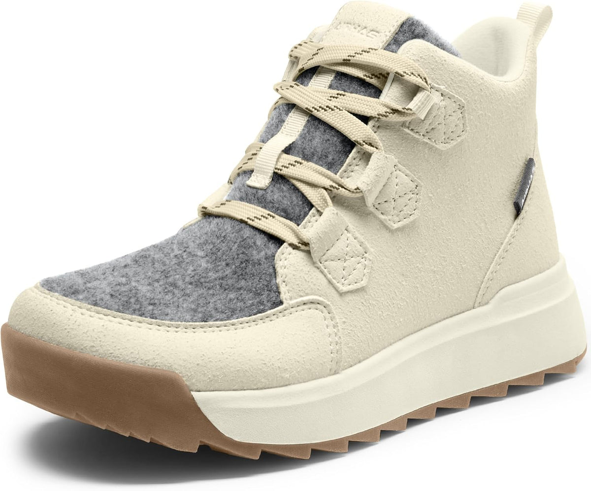 Women's Water-Resistant Lace-Up Snow Ankle Boots