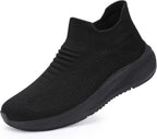 Women's Slip-On Walking Shoes with Memory Foam Insole
