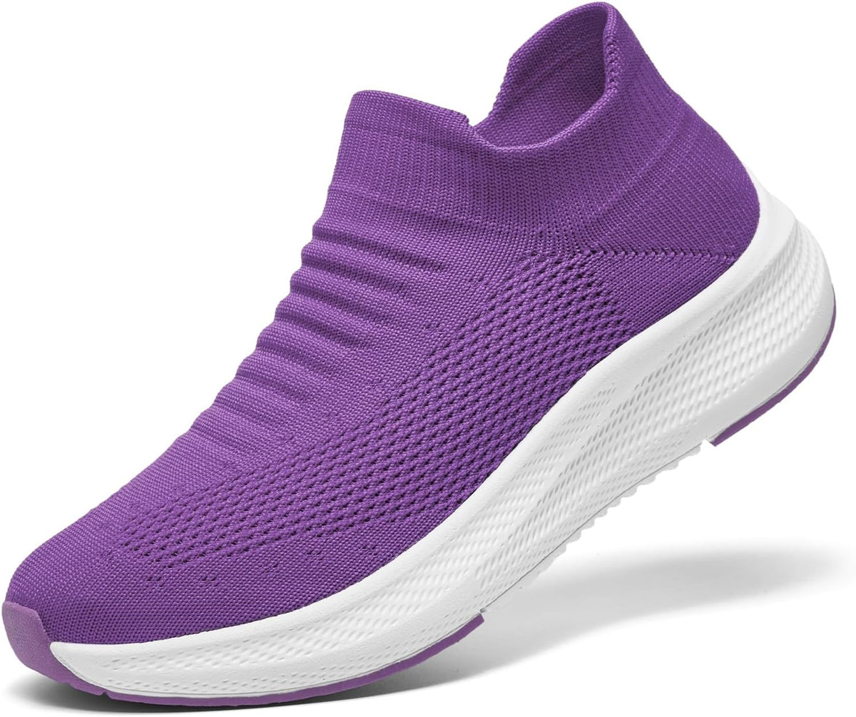 Women's Slip-On Walking Shoes with Memory Foam Insole