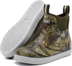 Women's Waterproof Ankle Deck Boots for Fishing & Garden