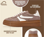 Women's Platform Sneakers with Memory Foam Insole, Lace-Up
