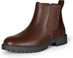 Women's Slip-On Chelsea Ankle Boots with Elastic Sides