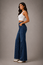 Celeste Wide Leg Jean Dark Wash