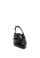 Kanebei Triple Strap Slingback Sandals - VacationGrabs