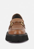 Mocassins en cuir épais Cheviot