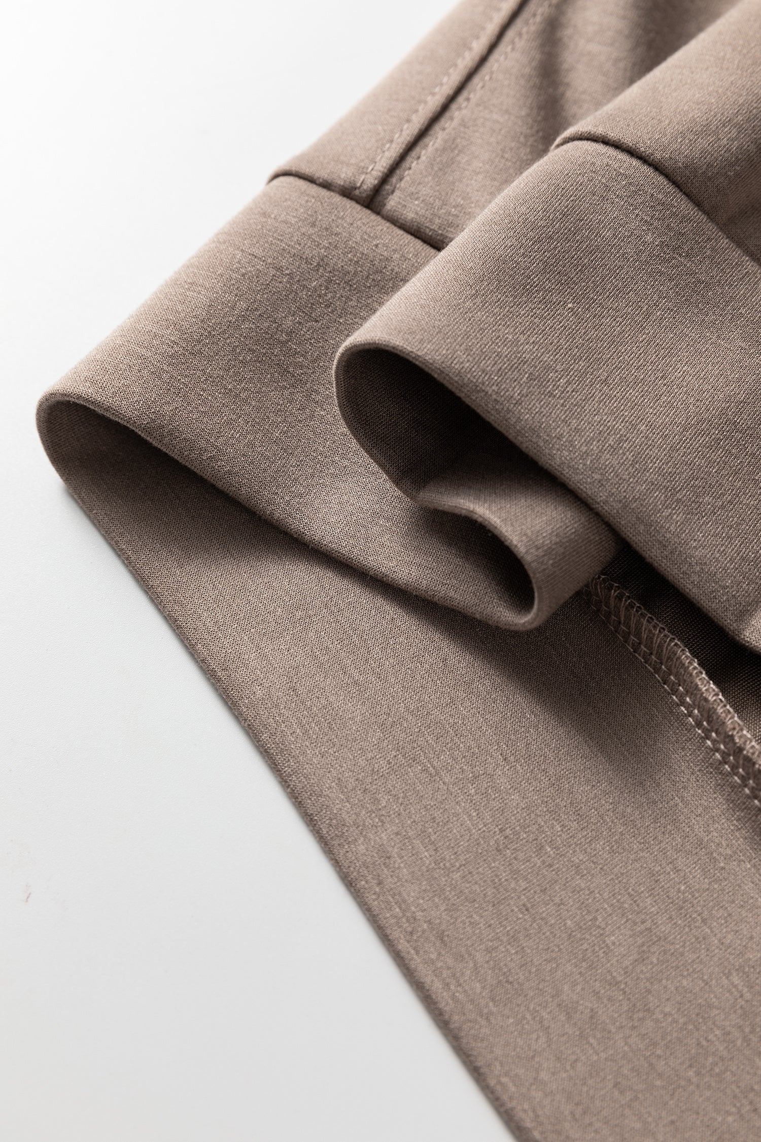 Ensemble pull col zippé et pantalon à cordon de serrage