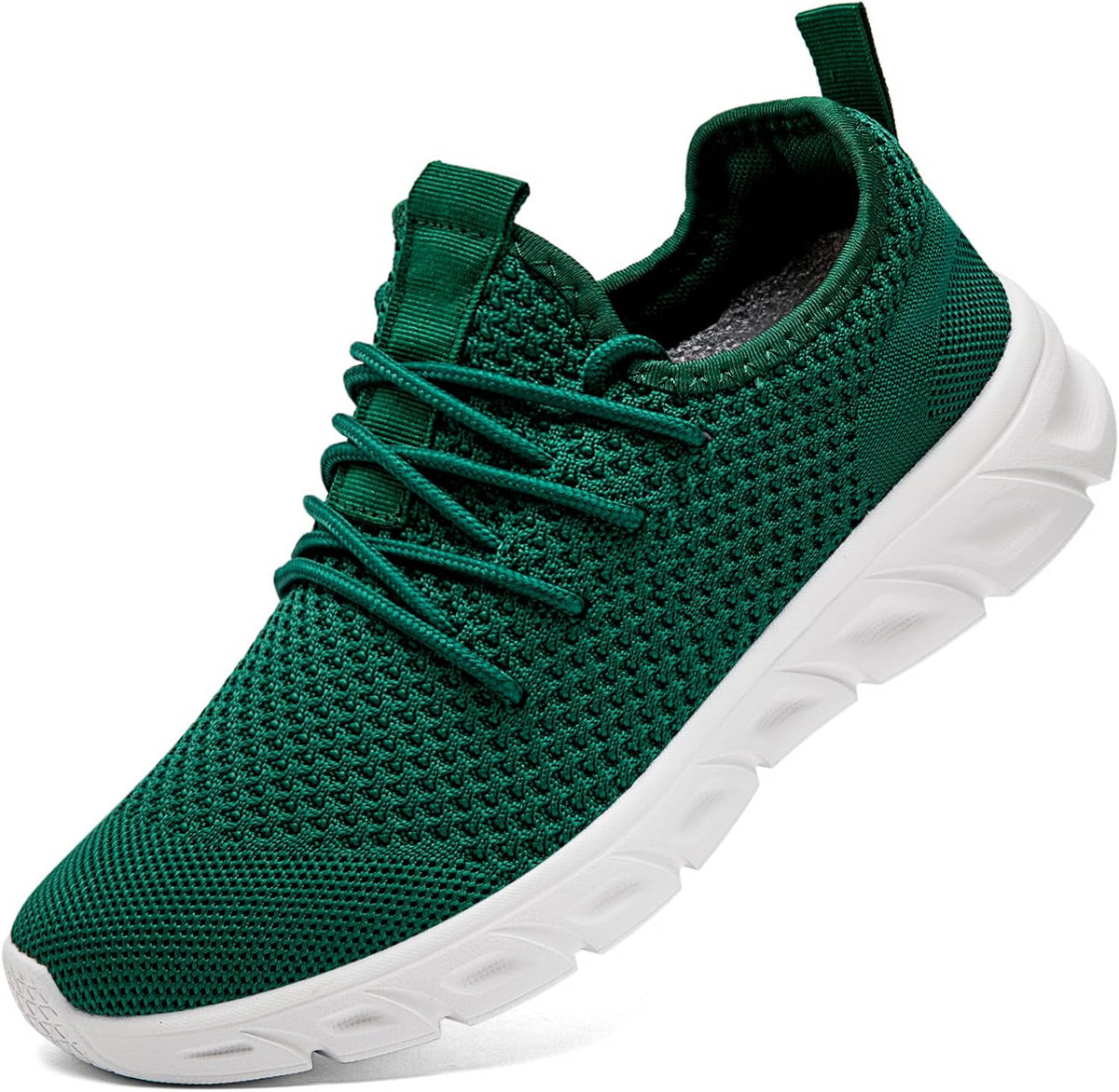 Women's Breathable Mesh Walking Sneakers, Lace-Up