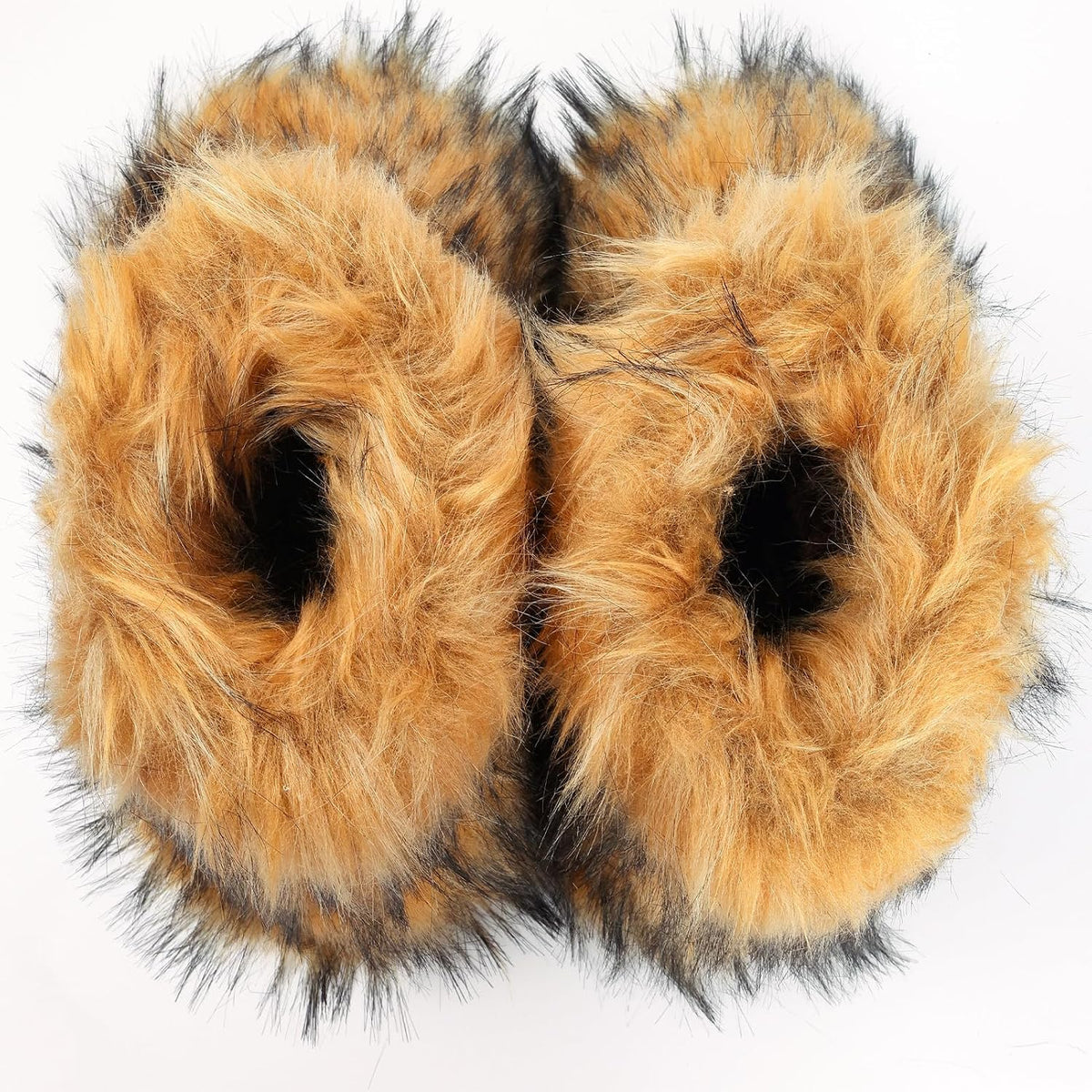 Women's Knee-High Faux Fur Snow Boots, Flat Heel