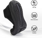 Women's Slip-On Walking Shoes with Memory Foam Insole