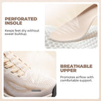 Women's Slip-On Walking Shoes with Arch Support Insole