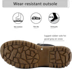 Women's Waterproof Insulated Mid-Calf Snow Boots, Lace-Up