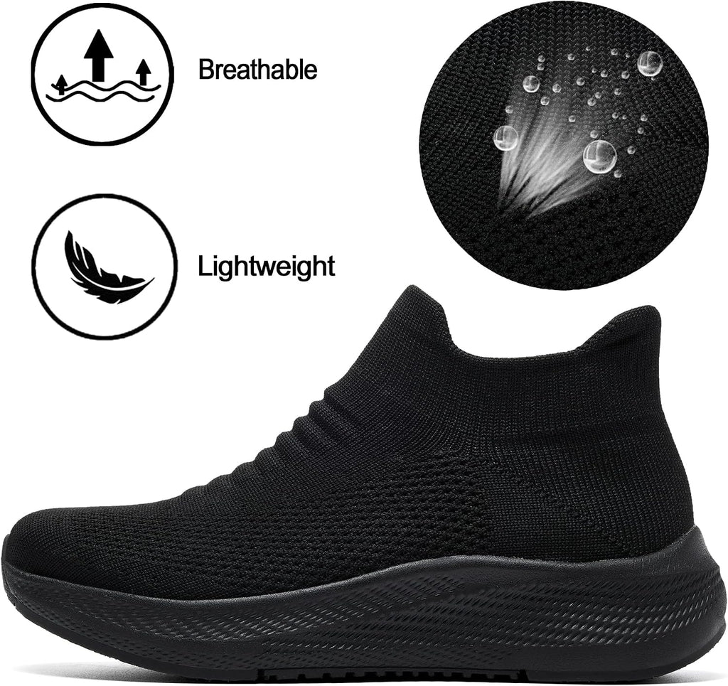 Women's Slip-On Walking Shoes with Memory Foam Insole