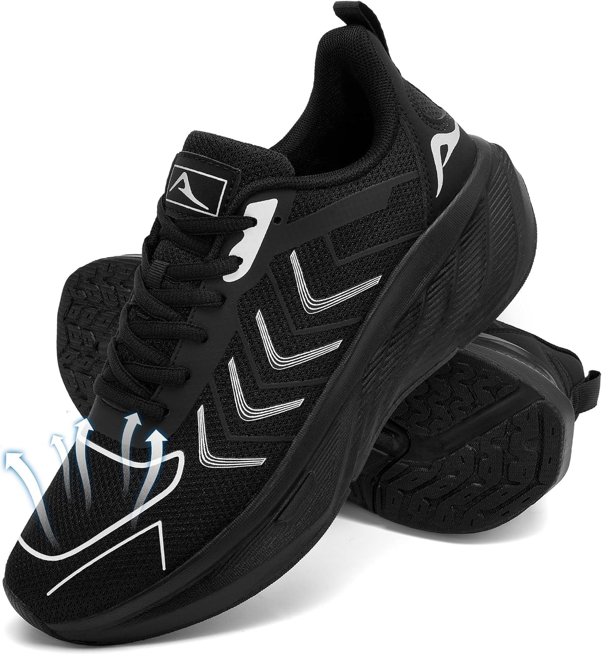 Women's Lightweight Mesh Walking Shoes, Non-Slip Sneakers