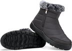 Women's Waterproof Snow Boots with Faux Fur Lining, Non-Slip