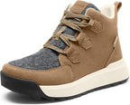 Women's Water-Resistant Lace-Up Snow Ankle Boots