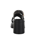 Nambo Stud Embellished Block Heel Sandals - VacationGrabs
