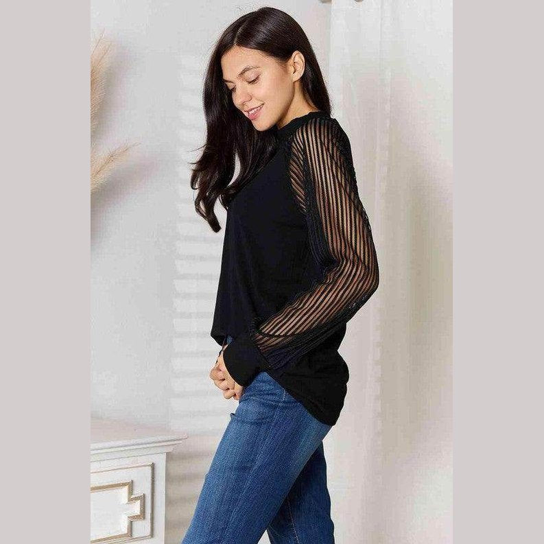 Raglan Sleeve Top - VacationGrabs