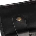 Premium Leather Cable Organizer Travel Pouch