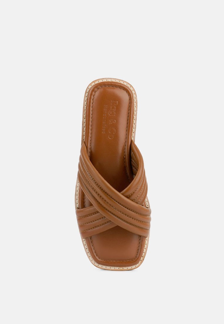 Eura Quilted Leather Flats