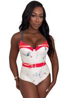 Elegant Women's Swimmers Swimwear with Unique Print