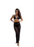 Women's Sheer Maxi Skirt for Beach Vacations