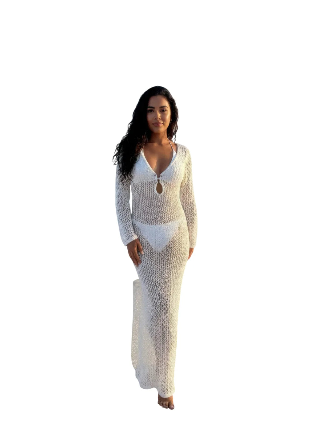 Chic Women's Swimwear and Maxi Dress Cover-Up